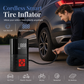 Portable Handheld Electric Tire Inflator Air Pump for Car Bicycle and Electric Vehicle Tires