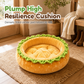 Cute Hamburger Bun Shaped Pet Bed Warm Cozy Round Dog Bed Cushion for All Seasons