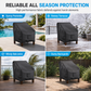 📢📢50% OFF !! ⏰Waterproof Outdoor Patio Chair Cover Sun Protection and Dustproof Furniture Cover for Lawn Chairs and Sofas
