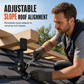 Heavy Duty Roof Mount Adjustable Saddle Pergola Support Bracket and Patio Riser Beam Bracket