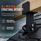 Heavy Duty Roof Mount Adjustable Saddle Pergola Support Bracket and Patio Riser Beam Bracket