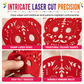 Mexican Plastic Banner Day of the Dead Paper Cut Style Garland for Cinco de Mayo and Halloween Party
