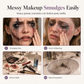 Halloween Scary Big Mouth Temporary Tattoos Waterproof Face Stickers Horror Decals for Cosplay Makeup Party