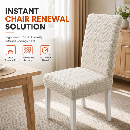 ⏳Time-Limited Special⏰Universal Stretch Knitted Dining Chair Cover