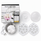 Multifunctional Electric Egg Cooker and Steamer with Transparent Lid Single or Double Layer Egg Boiler for Kitchen Breakfast