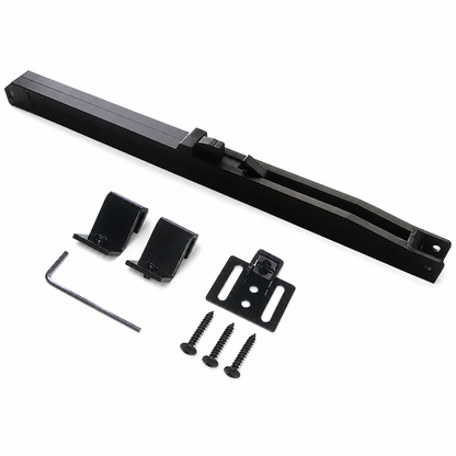 Sliding Barn Door Soft Close Mechanism POM Material Track Buffer Damper Kit with No-Drill Installation