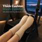 Portable Airplane Footrest Hammock Travel Foot Rest Sling for Long Distance Flights and Office Use
