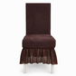 📢📢50% OFF !! ⏰Thickened Stretch Chair Cover with Ruffled Skirt Universal Dustproof Slipcover🪑🛡️