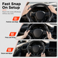 📢📢50% OFF !! ⏰Universal Carbon Fibre Steering Wheel Cover – Refresh Your Daily Drive ✨