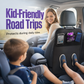 📢📢50% OFF !! ⏰Car Backseat Kick Mat Protector: Waterproof, Storage Pockets🚗