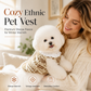 ⏳Time-Limited Special⏰Warm Thickened Pet Sweater Vest High Neck Clothes for Small Dogs and Cats in Autumn and Winter