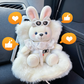 Plush Doll Safety Seat Car Air Vent Clip