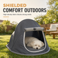 📢📢50% OFF !! ⏰Portable Lightweight Pet Tent House for Cats and Small Dogs Indoor and Outdoor Travel Camping Sun Protection Bed