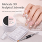 Non-Sticky Solid Builder Gel for Nail Extension