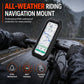 📢📢50% OFF !! ⏰Waterproof Motorcycle and Bicycle Phone Holder with Touch Screen and 360 Degree Rotation